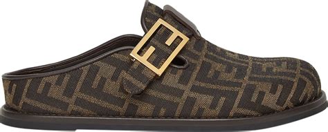 Fendi Wmns Feel Sabot 'FF Baguette 